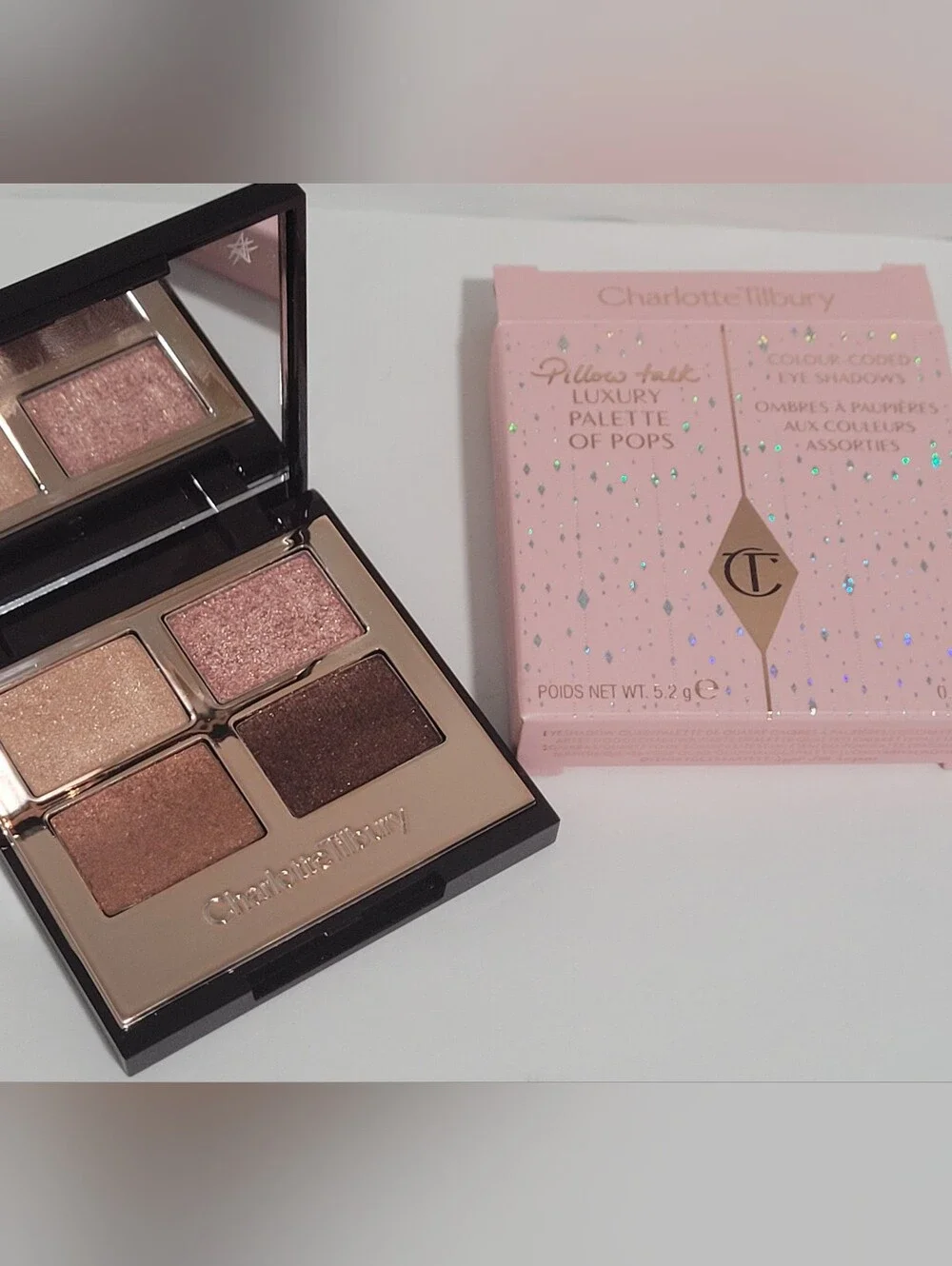Charlotte Tilbury Luxury Palette Of Pops Eyeshadow Collection ❤️ Pillow Talk